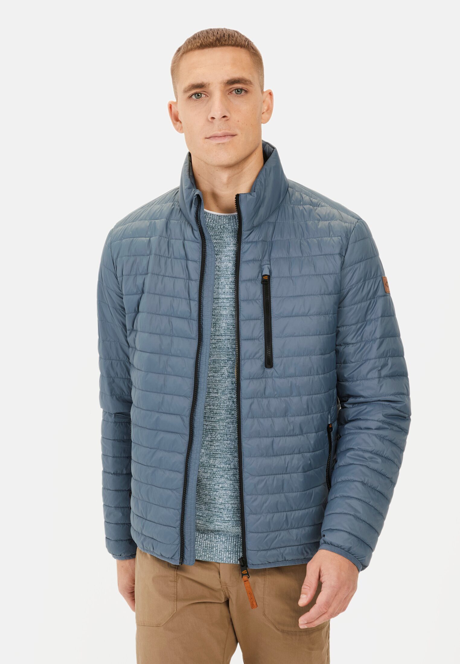Steppjacke mit Stehkragen
