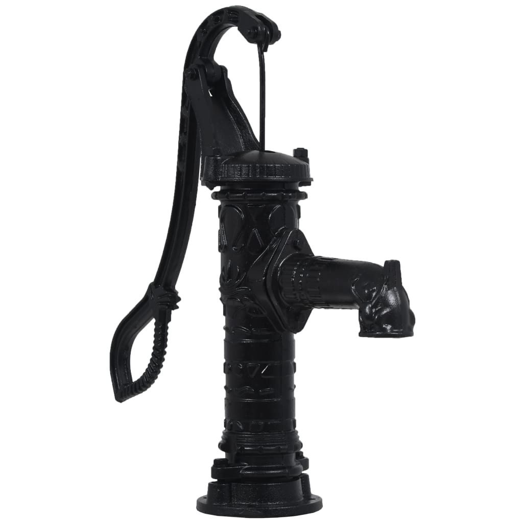 vidaXL Gartenbrunnen Schwengelpumpe Gartenpumpe Nostalgie Gusseisen