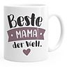 Beste Mama Flieder weiß