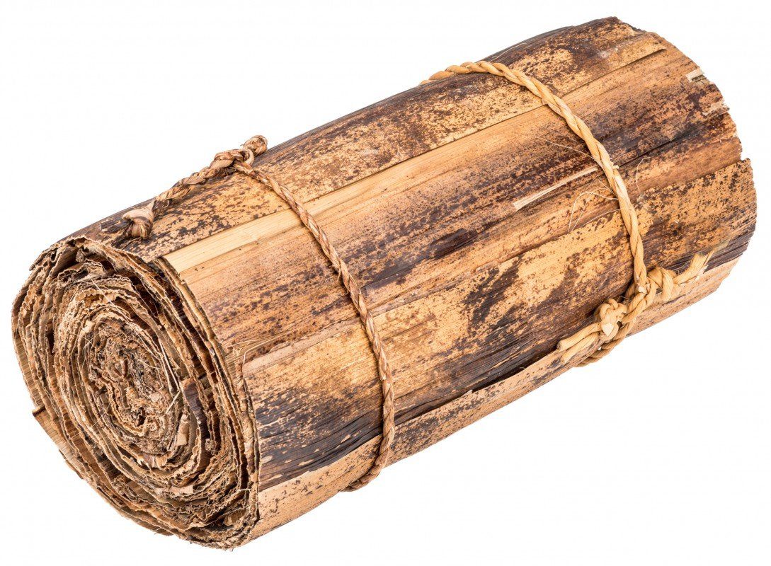 Bastelnaturmaterial Bananen Blatt Bündel ca. 40cm