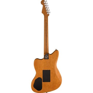Fender Westerngitarre, American Acoustasonic Jazzmaster All-Mahogany EB Natural - Westerngi