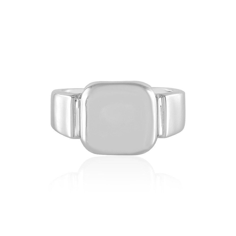 Silberring Elegantes Platin-plattiertes 925 Silber Herrenring