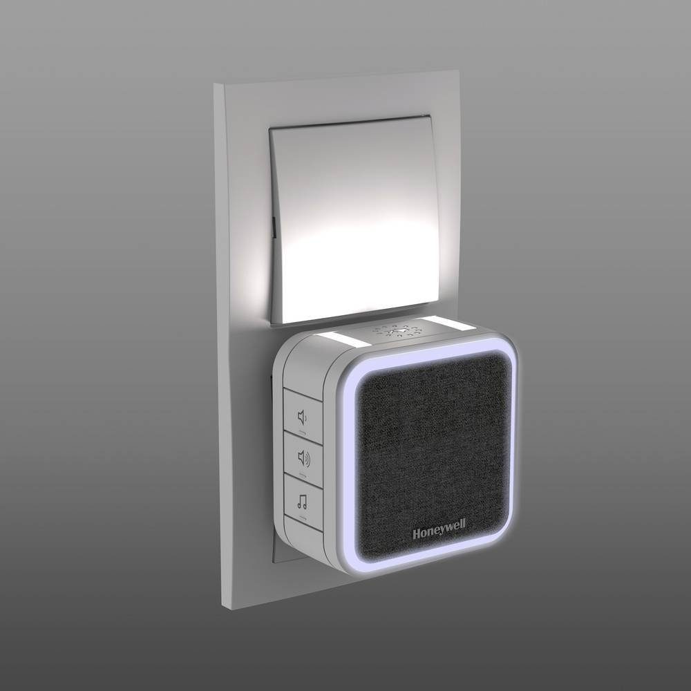 Honeywell Smart Home Türklingel Funk-Gong-Set mit Klingeltaster DC515SP2