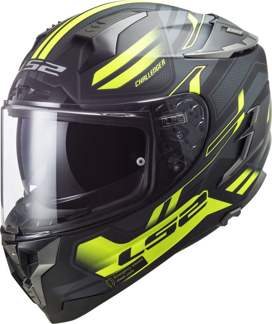 Motorradhelm FF327 Challenger Spin Helm