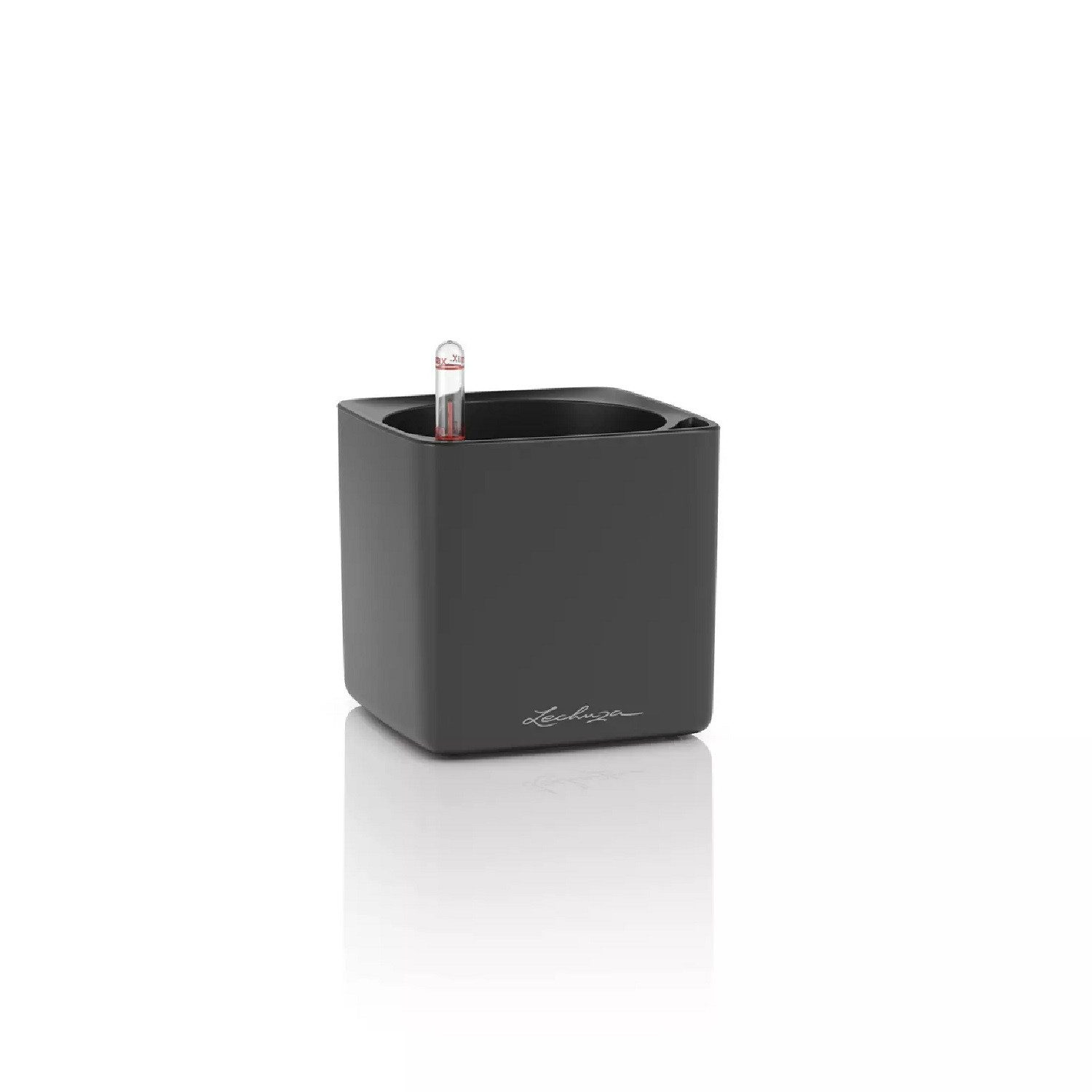 Lechuza® Kräutertopf Cube Premium 14 basaltgrau matt