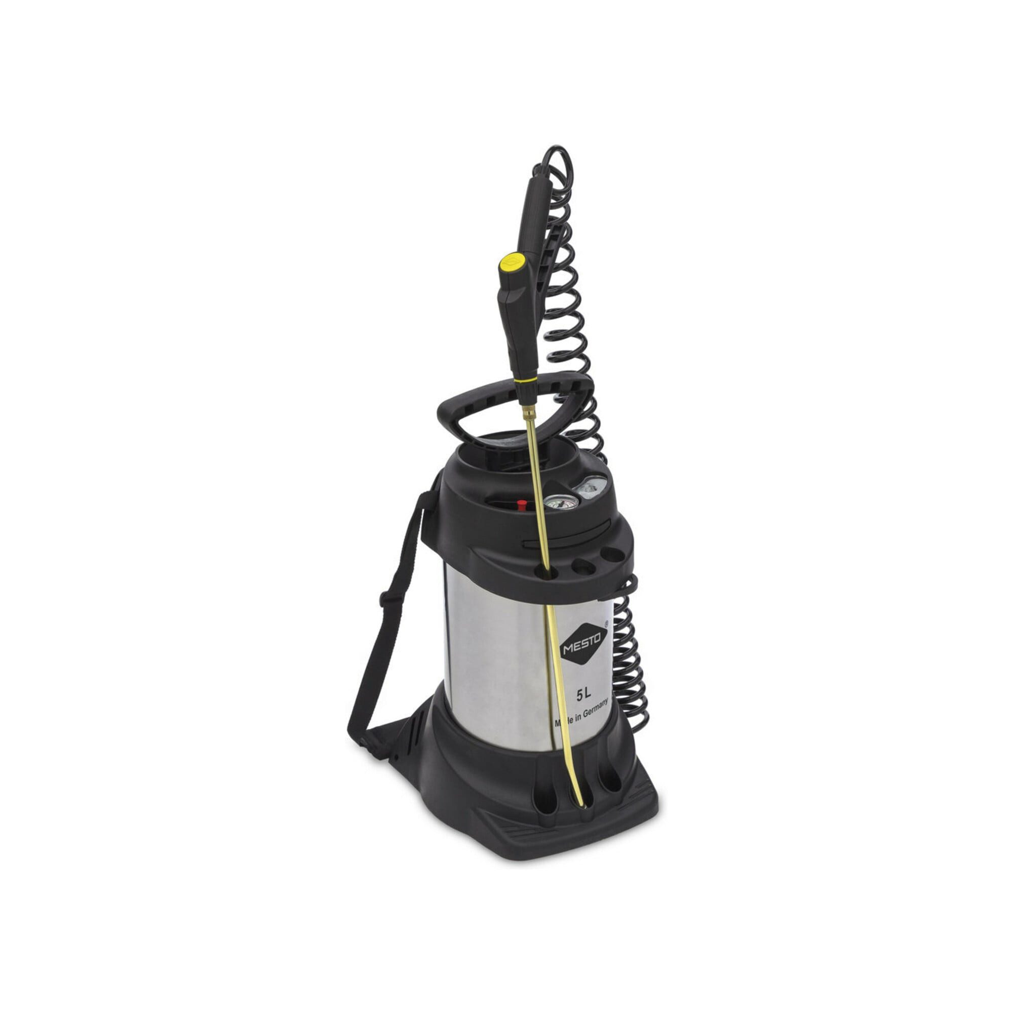 MESTO Drucksprühgerät MESTO Hochdrucksprühgerät, 5 L Edelstahlbehälter Betriebsdruck 6 bar