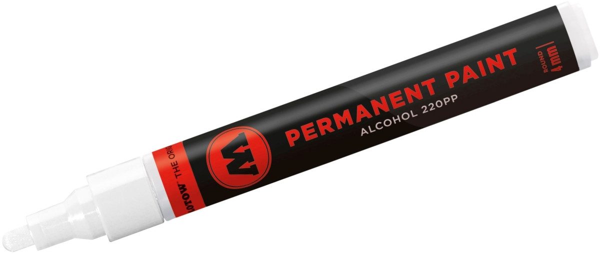MOLOTOW Permanentmarker Marker 220PP nachfüllbar 4mm signalweiss