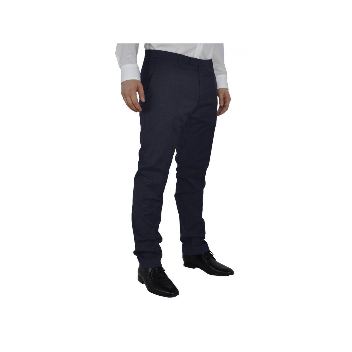 bugatti Anzughose dunkel-blau regular (1-tlg., keine Angabe) | Slim-Hosen