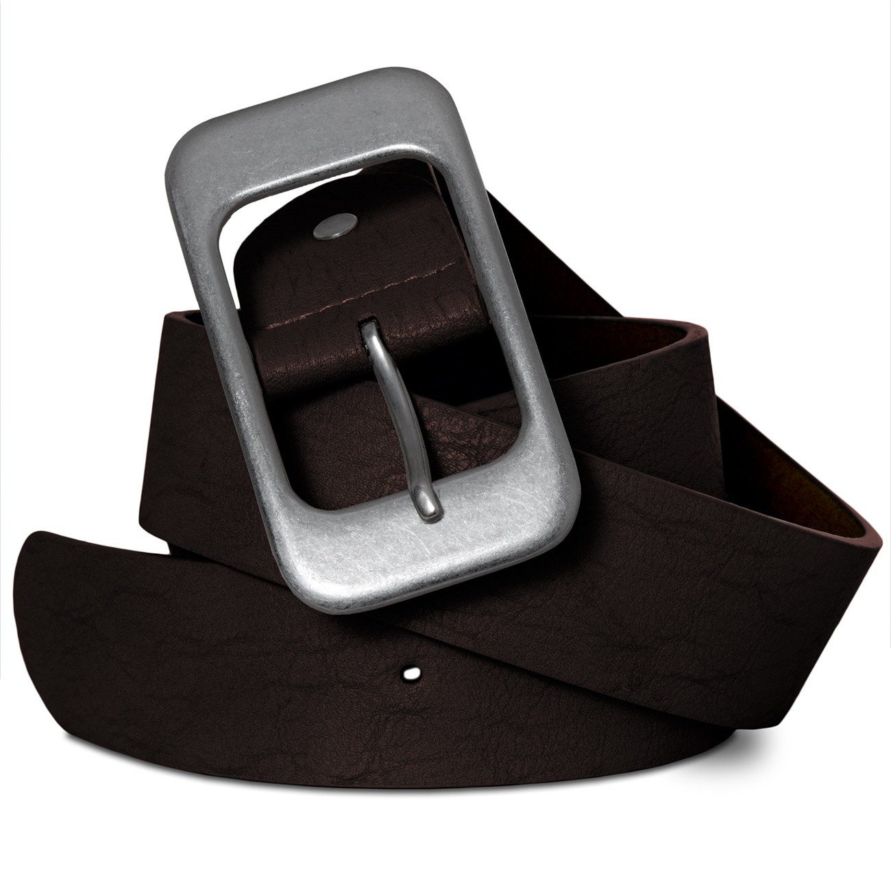 Caspar Ledergürtel GU276 Damen breiter Vintage günstig online kaufen