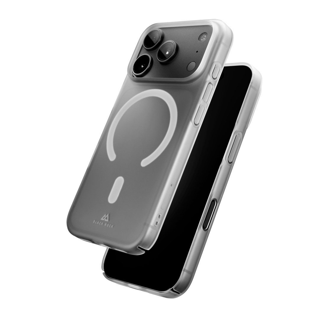 Black Rock Smartphone-Hülle Ultradünne magnetische Handyhülle für Apple iPhone 17 Pro und 18 Pro, 1,2 mm dünn, MagSafe-kompatibel, Anti-Vergilbung, Soft-Touch