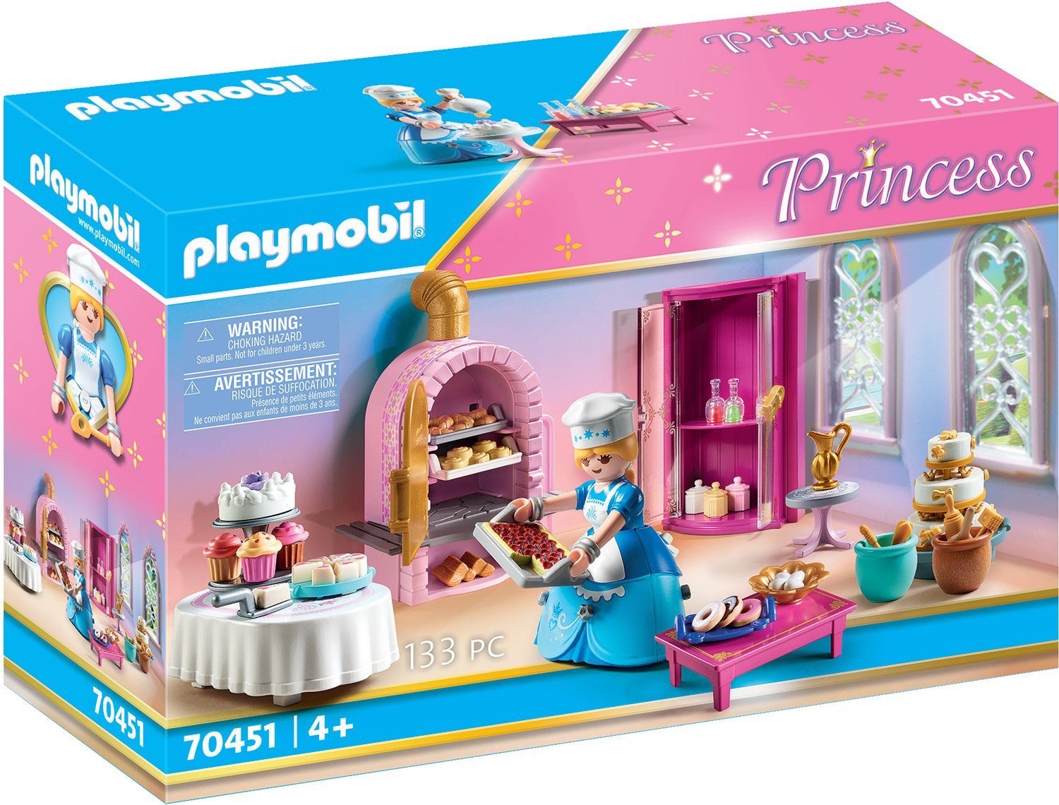 Playmobil® Konstruktions-Spielset »Schlosskonditorei (70451), Princess«,  (133 St), Made in Germany online kaufen | OTTO