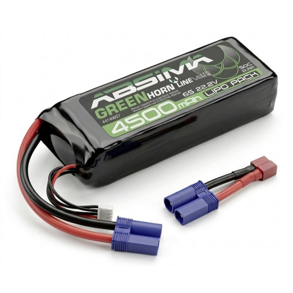 Absima Modellbau-Akkupack (LiPo) 22.2 V 4500 mAh Zellen-Zahl: 3 Softcase EC5 Akku