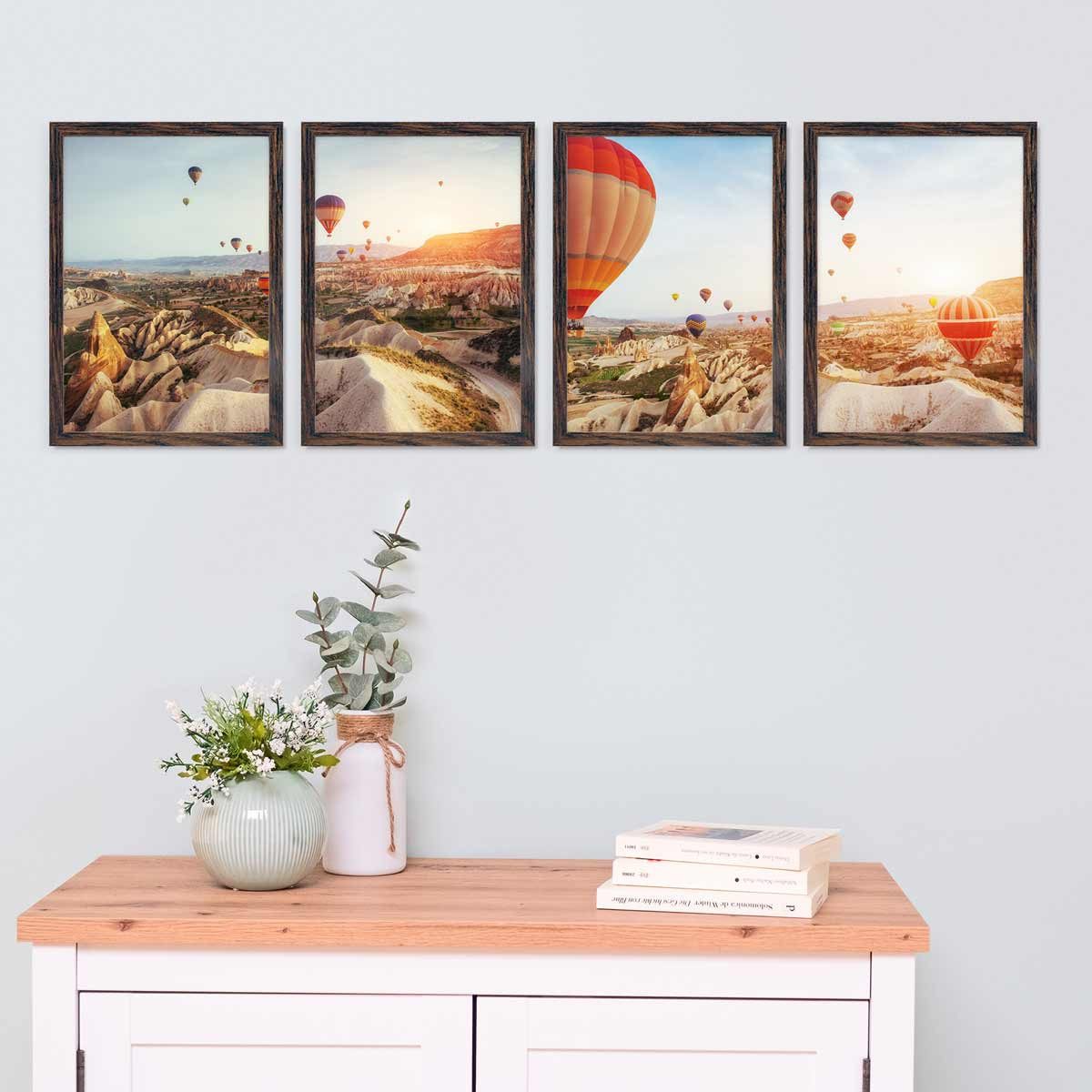 PHOTOLINI Bilderrahmen 4er Set 21x30 cm günstig online kaufen
