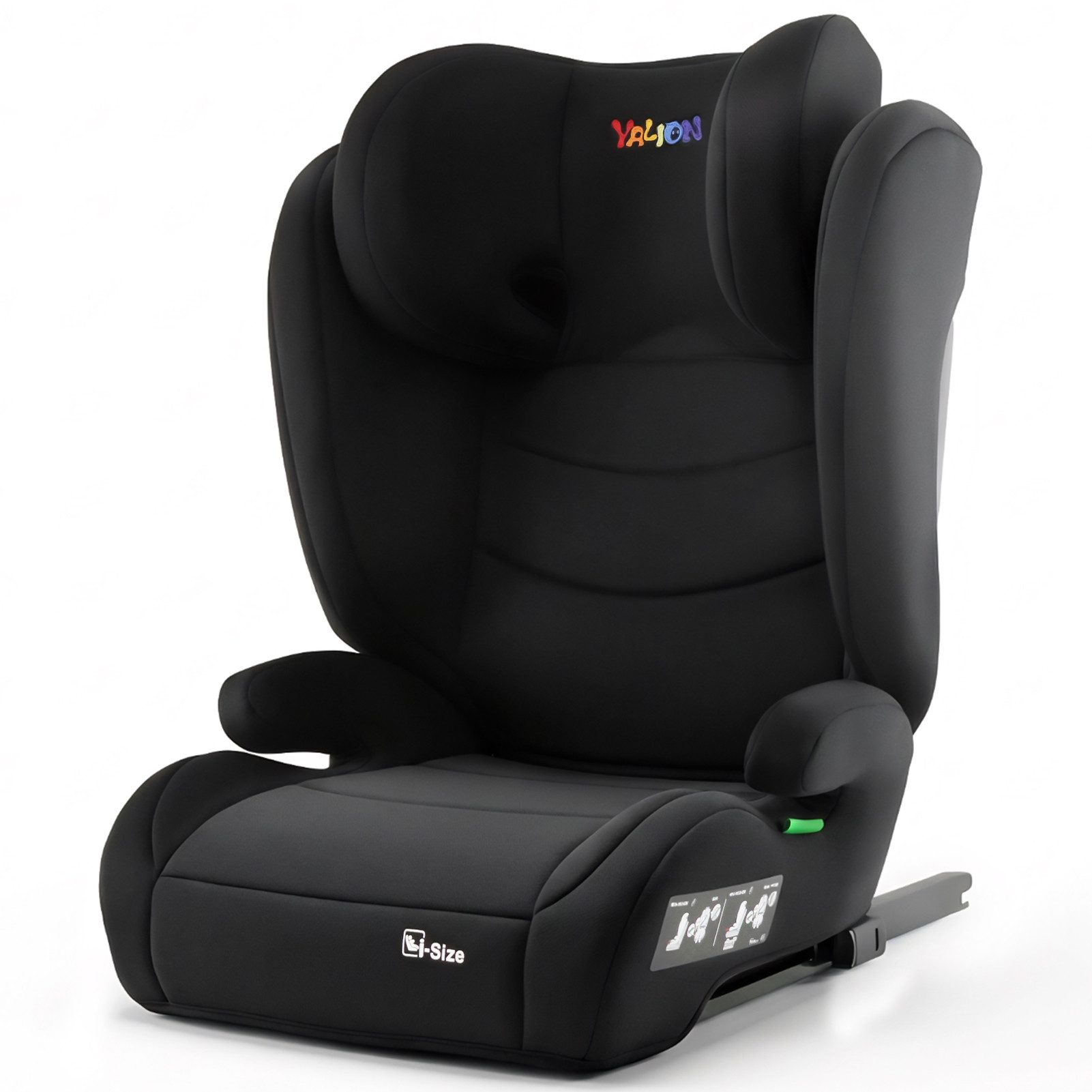 Yalion Autokindersitz Kinder Kinderautositz ISOFIX, i-Size Kindersitzerhöhung ECE R129, ab: 3 Jahre, bis: 10 Jahre, (1 pcs)
