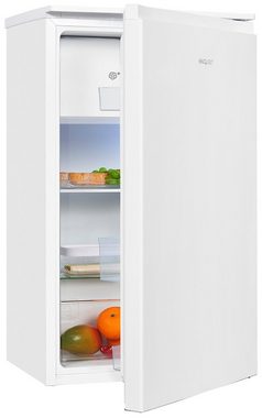 exquisit Kühlschrank 82L LED-Beleuchtung Gemüseschublade weiß EEK:F KS117-3-010F