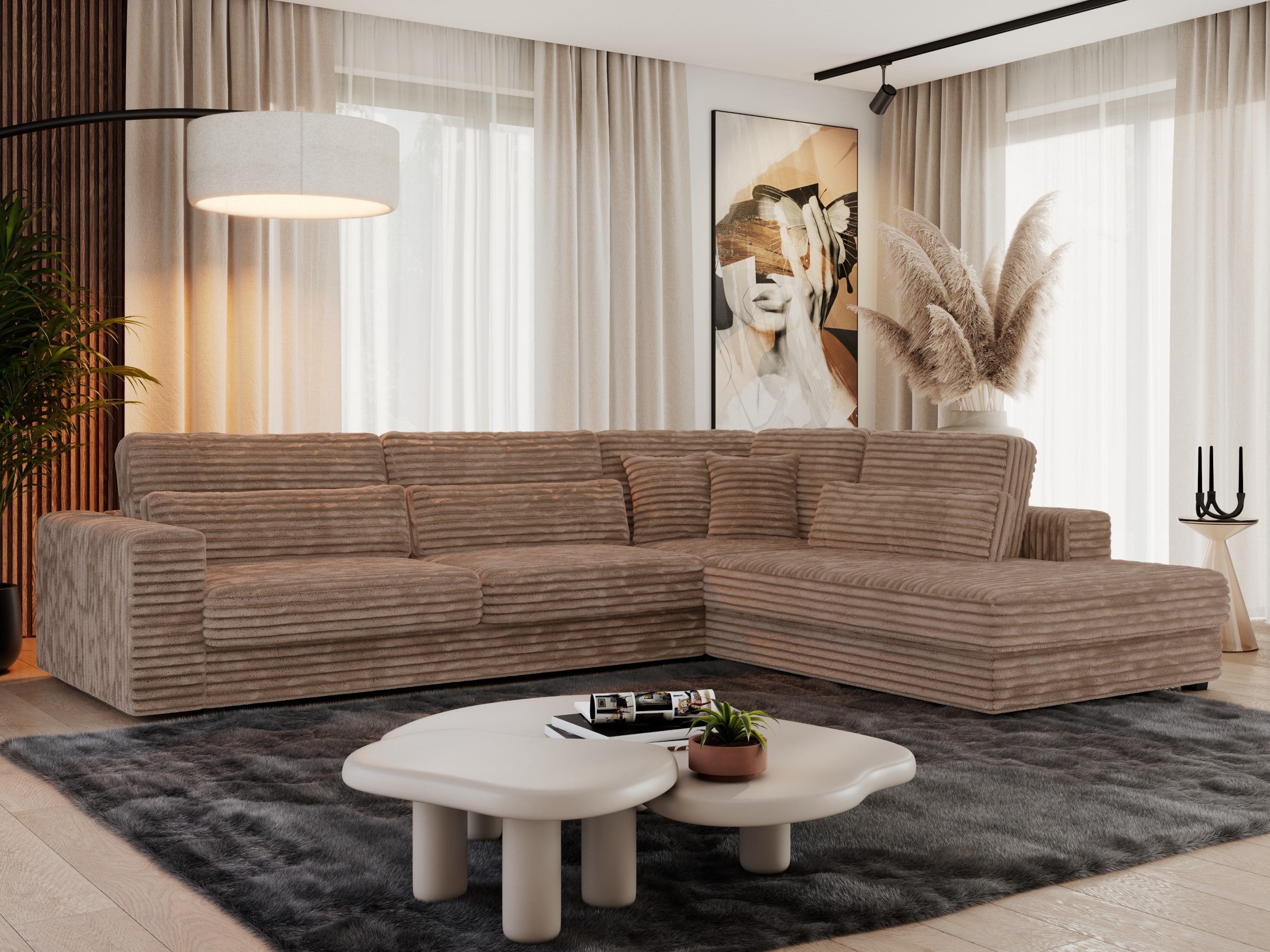 MKS MÖBEL Ecksofa SAVONA, Set, Ecksofa günstig online kaufen
