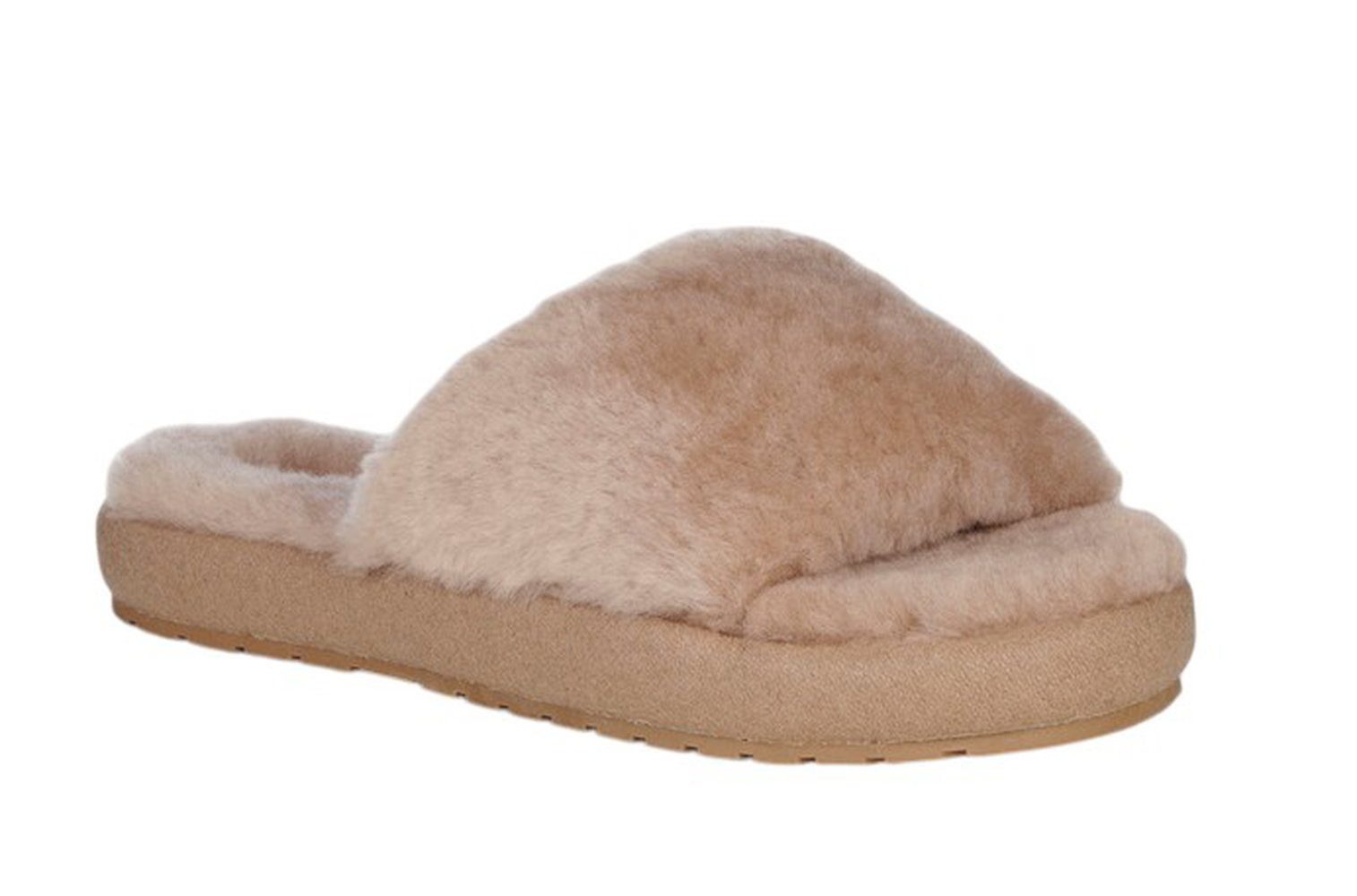 Emu Australia Slipper Mckay (100% Schaffell) camelbraun Damen Hausschuh