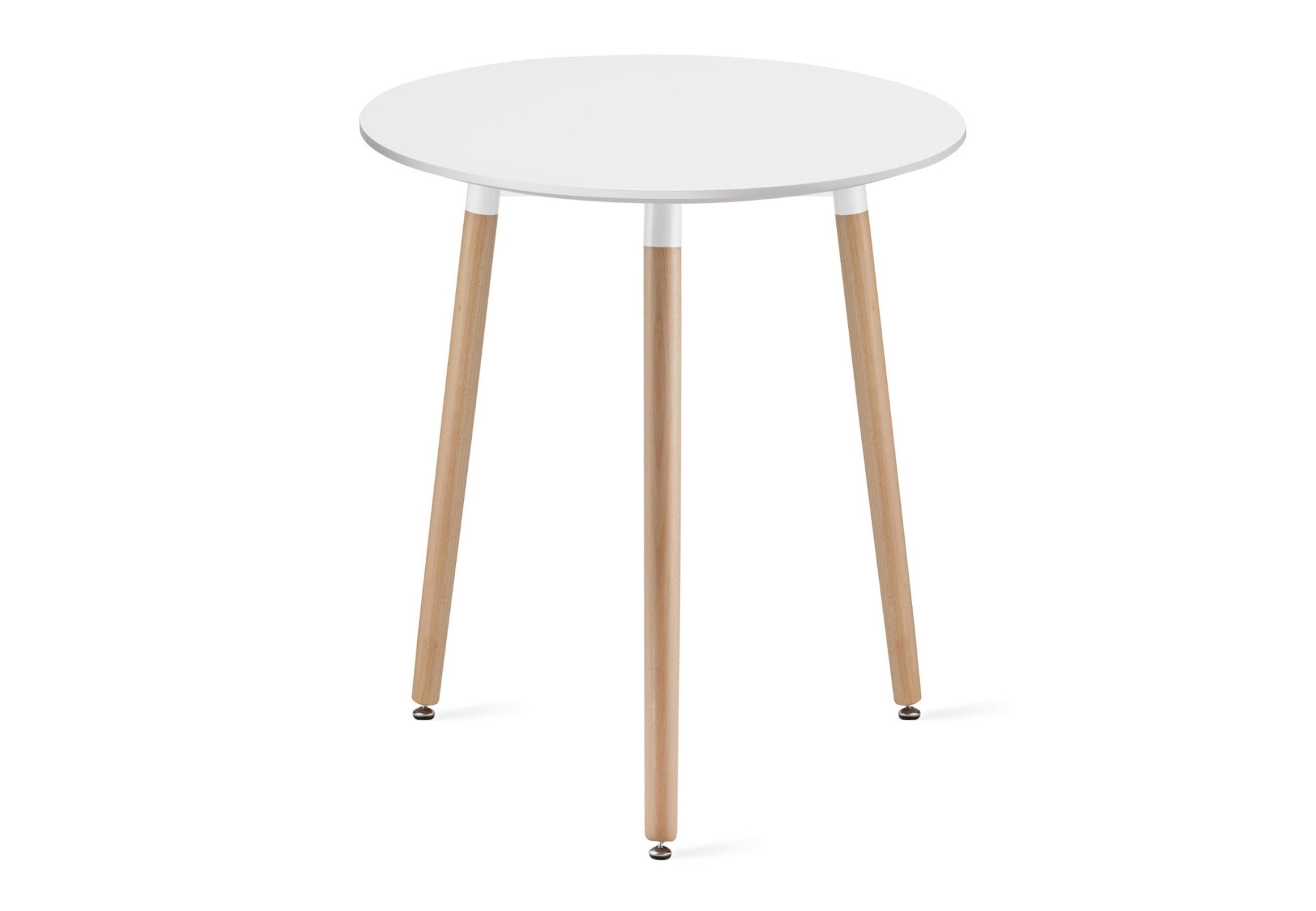 Home Collective Esstisch Runder weißer Esszimmertisch günstig online kaufen