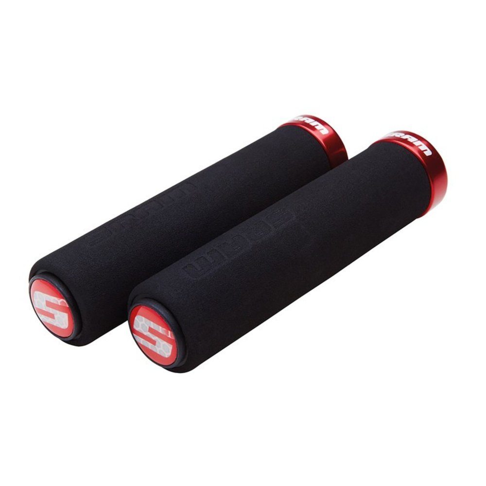 SRAM Fahrradlenkergriff Softgriff mit Schraubensicherung für Grip Shift, 129 mm, mit Klemme u