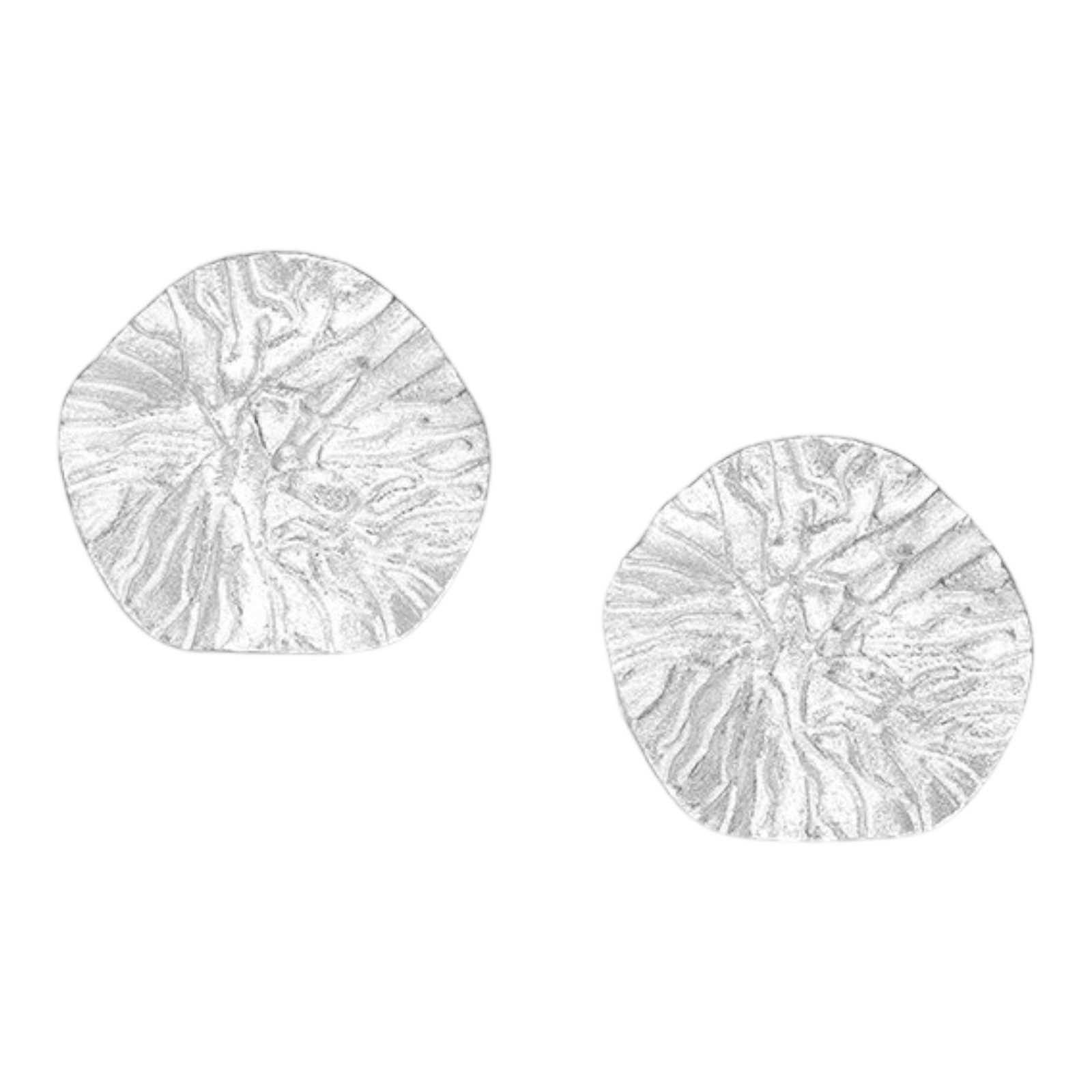 La Moda Me Paar Ohrstecker Touch (2-tlg), Sterling Silver 925, matte Optik, elegant, klassisch