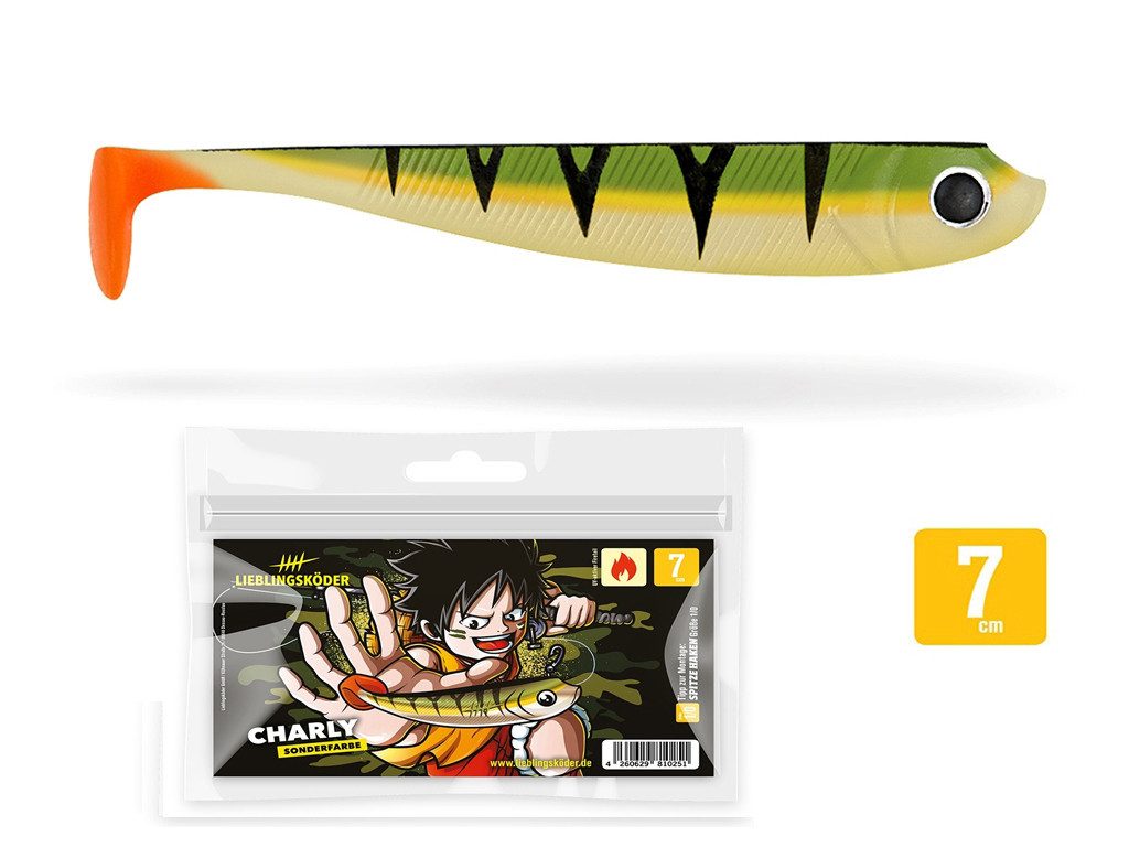 Lieblingsköder Kunstköder Barsch-Set Charly - Typ L - Lieblingsköder & SpinMad, (L, 1-St. Barsch Set Charly Typ L), Effektiver Lauf, Exzellente Verarbeitung