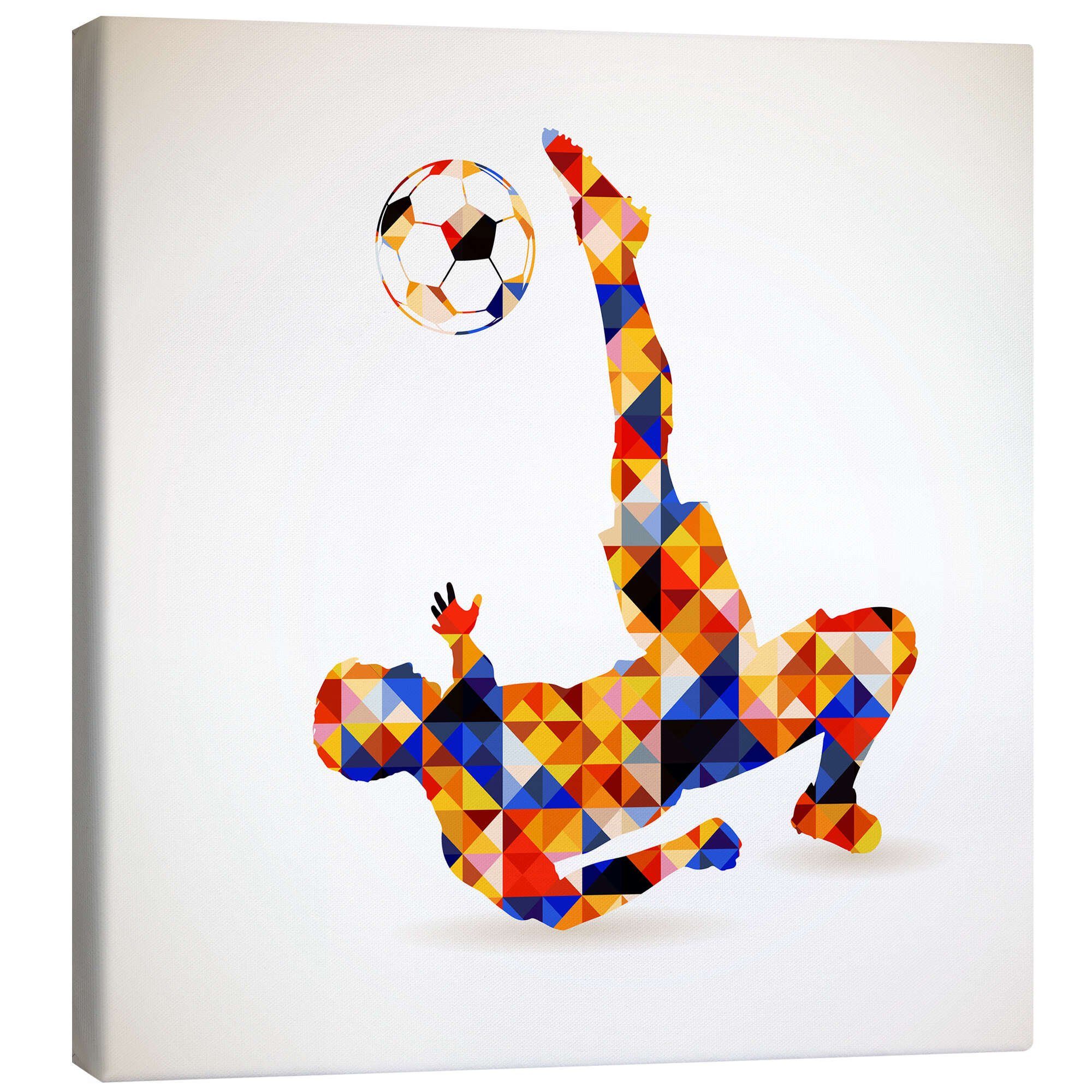 Posterlounge Leinwandbild TAlex, Fußball Konzept, Kinderzimmer günstig online kaufen
