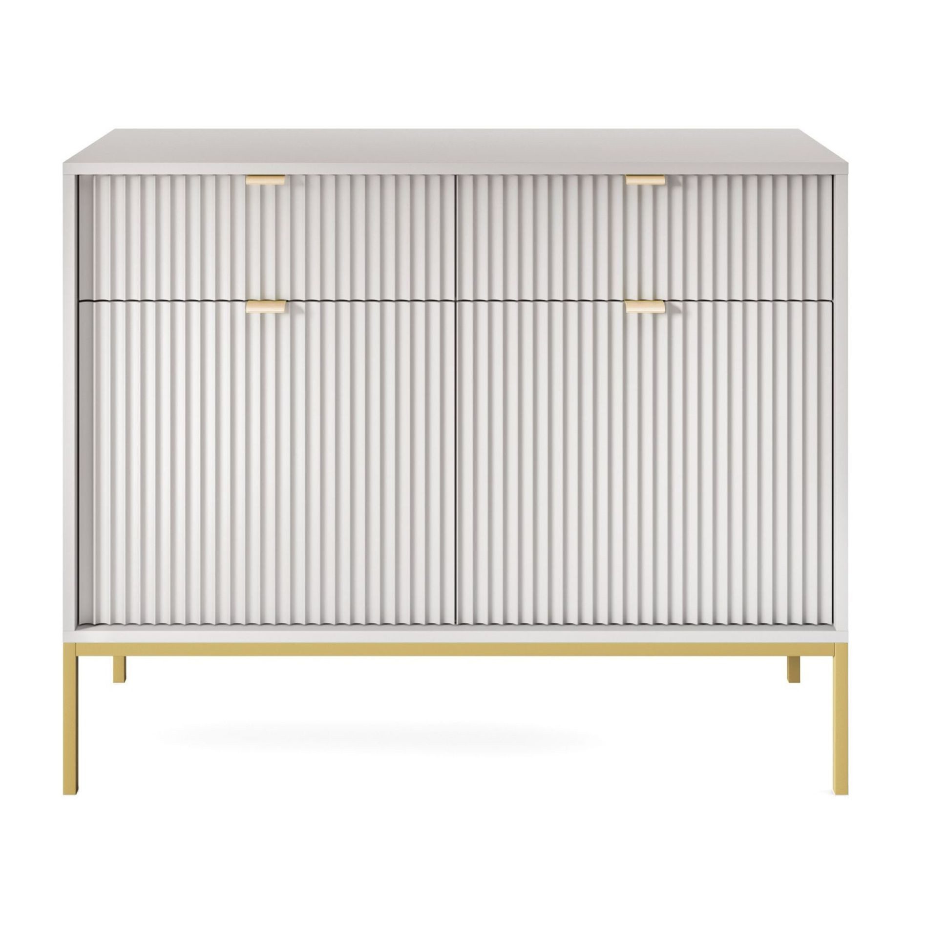 Selsey Sideboard VELLORE, 2-türig mit geriffelten günstig online kaufen