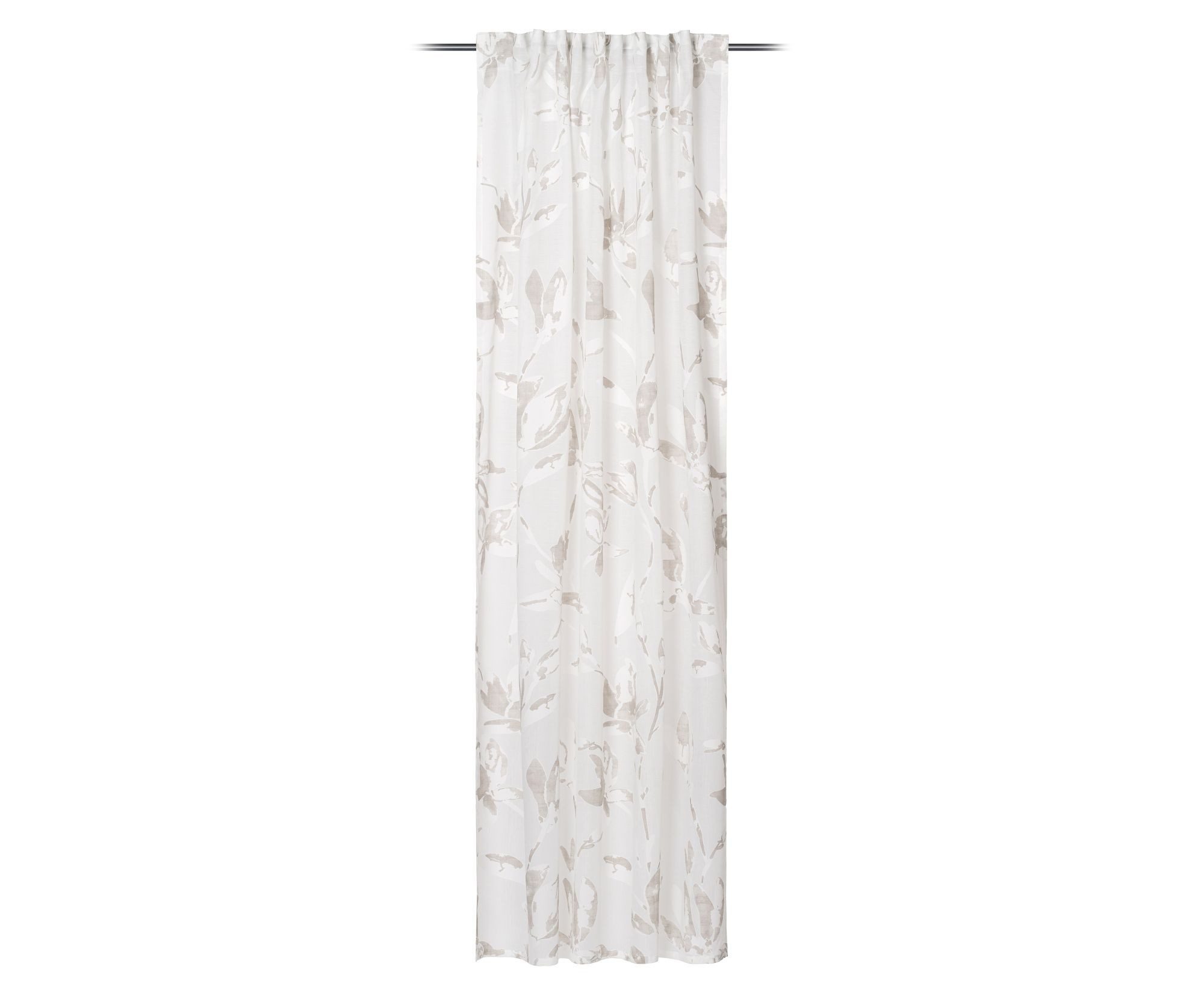 Gözze Vorhang Ambiente Trendlife Qiri Vorhang verdeckte Schlaufe STEIN 140X245CM