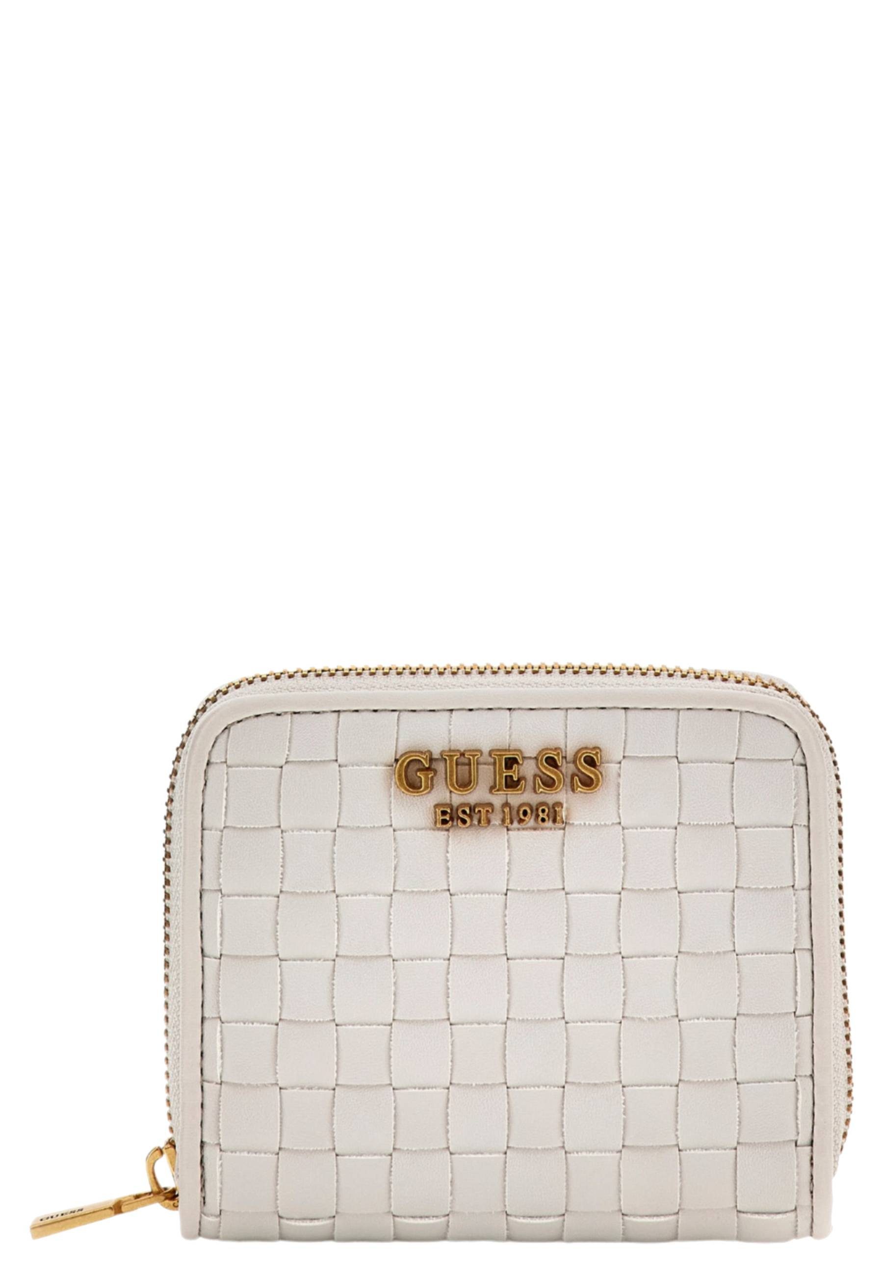 Guess Geldbörse Lisbet SLG Small Zip Around Wallet stone