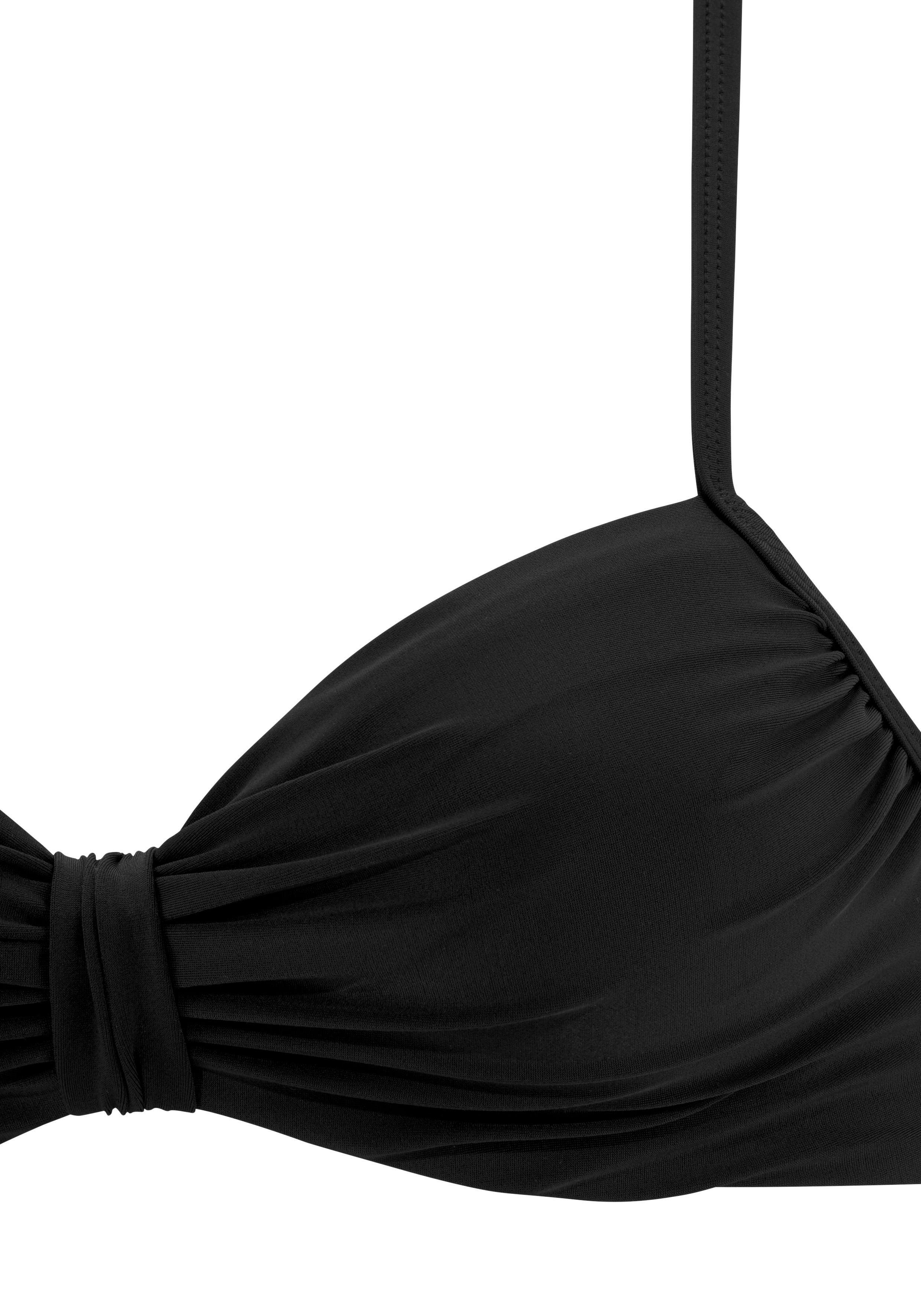 LASCANA Bügel-Bikini mit dekorativer Raffung