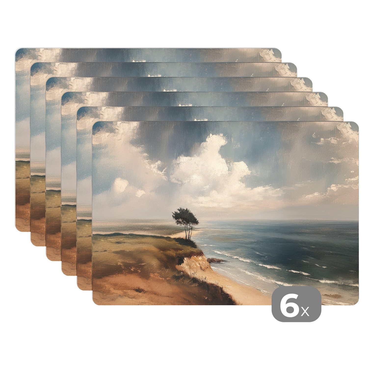 MuchoWow Platzset Klippe - Meer - günstig online kaufen