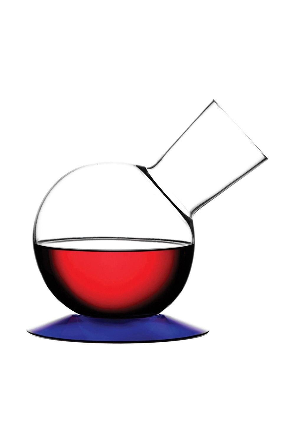 Legnoart Dekanter Glas 1,5l Blau DB-1B