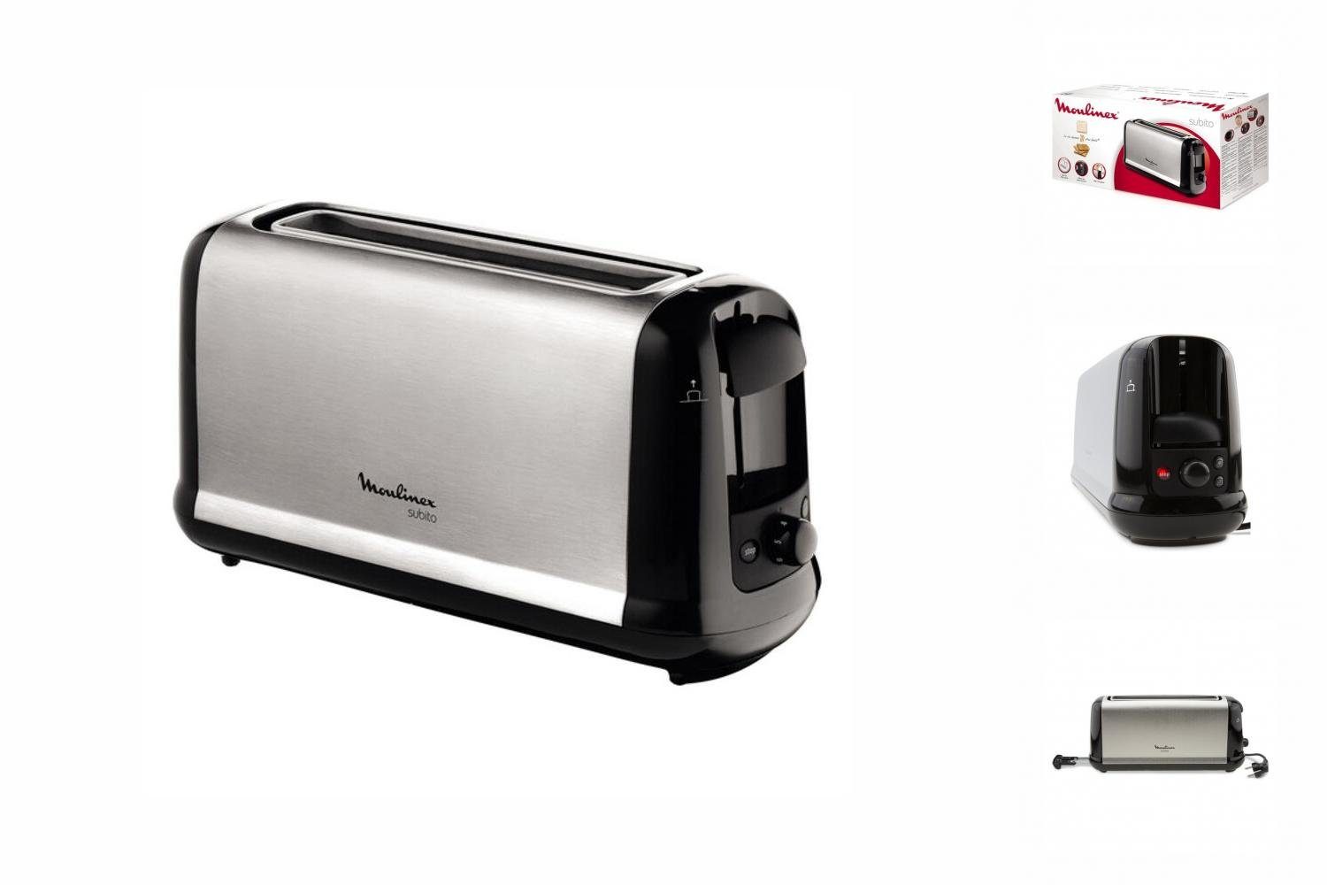 Moulinex Toaster Moulinex Toaster LS260800 1000W Schwarz 1000 W, 1000 W