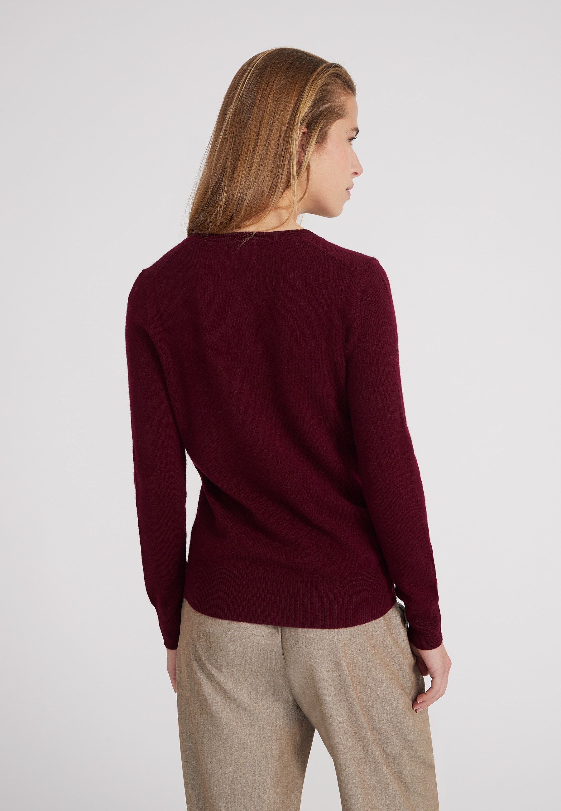 Style & Republic Kaschmirpullover Kaschmirpullover V-Neck Kaschmirpullover V-Neck