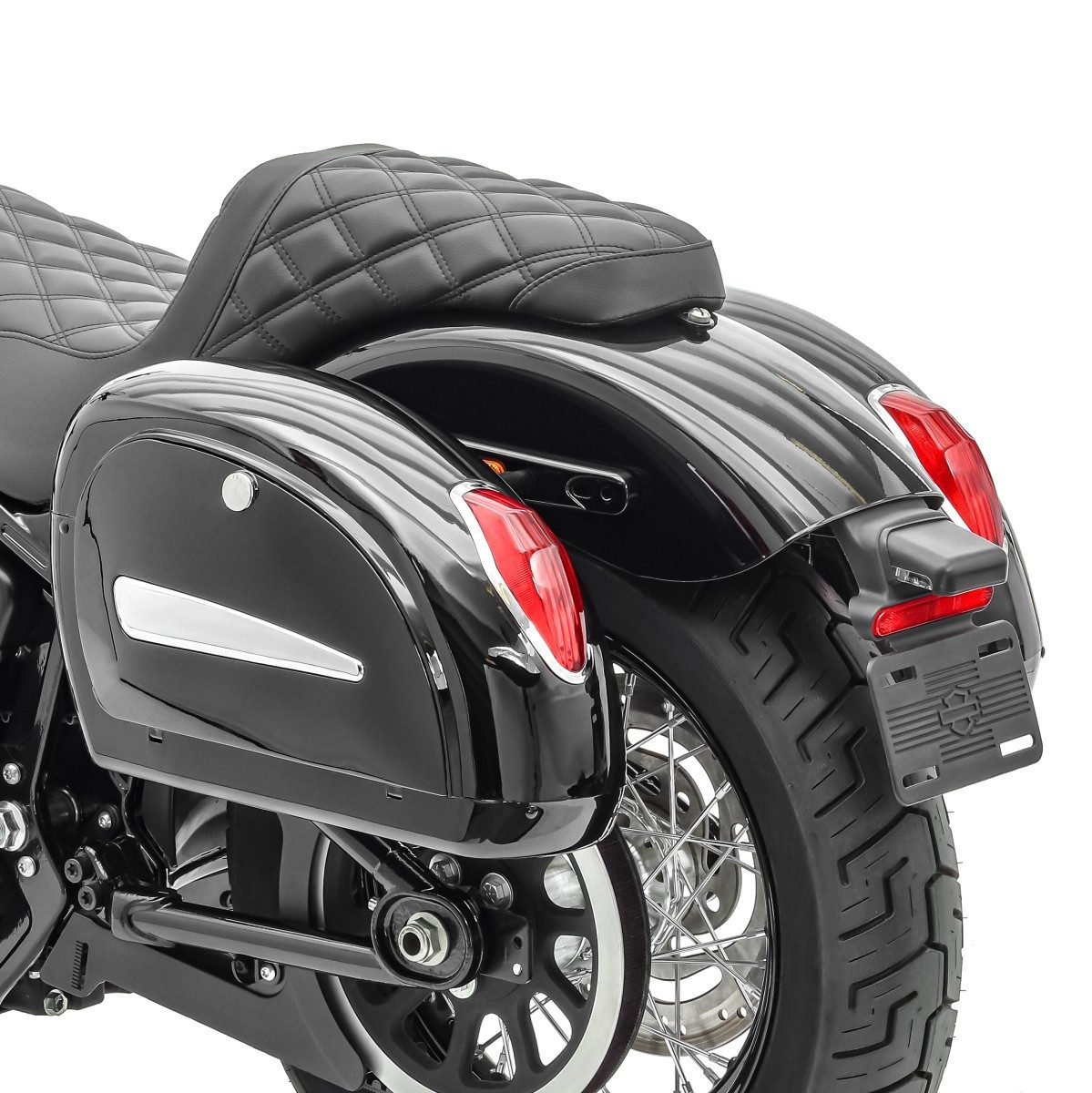 Craftride Koffer Chopper Seitenkoffer (Paar) Michigan je 18l