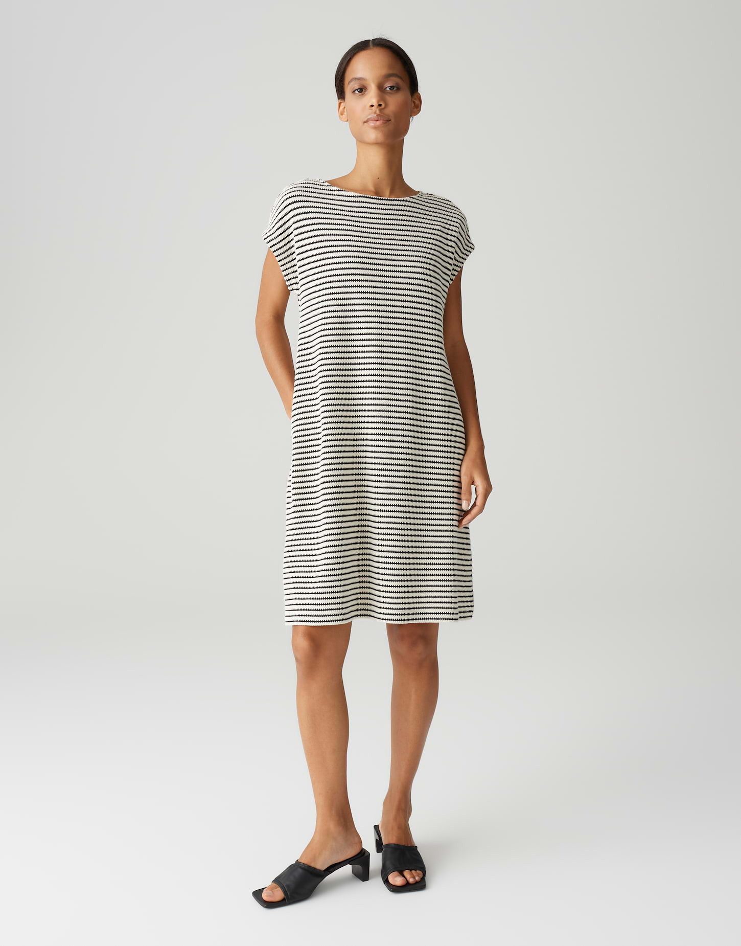 OPUS Sweatkleid WARUA Regular in Streifenoptik günstig online kaufen