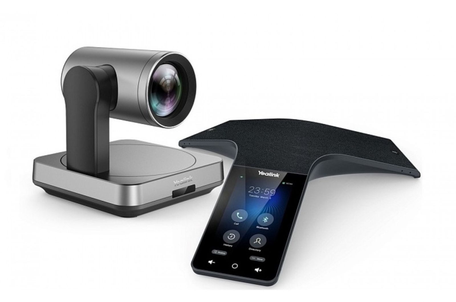 Yealink UVC84-BYOD-H00, Gruppen-Videokonferenzsystem, 4K Ultra HD, 80°, 12x, 3 Festnetztelefon