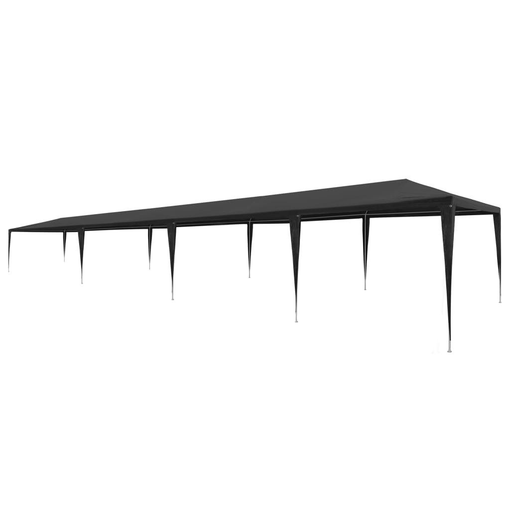 vidaXL Partyzelt Partyzelt 3x12 m PE Anthrazit