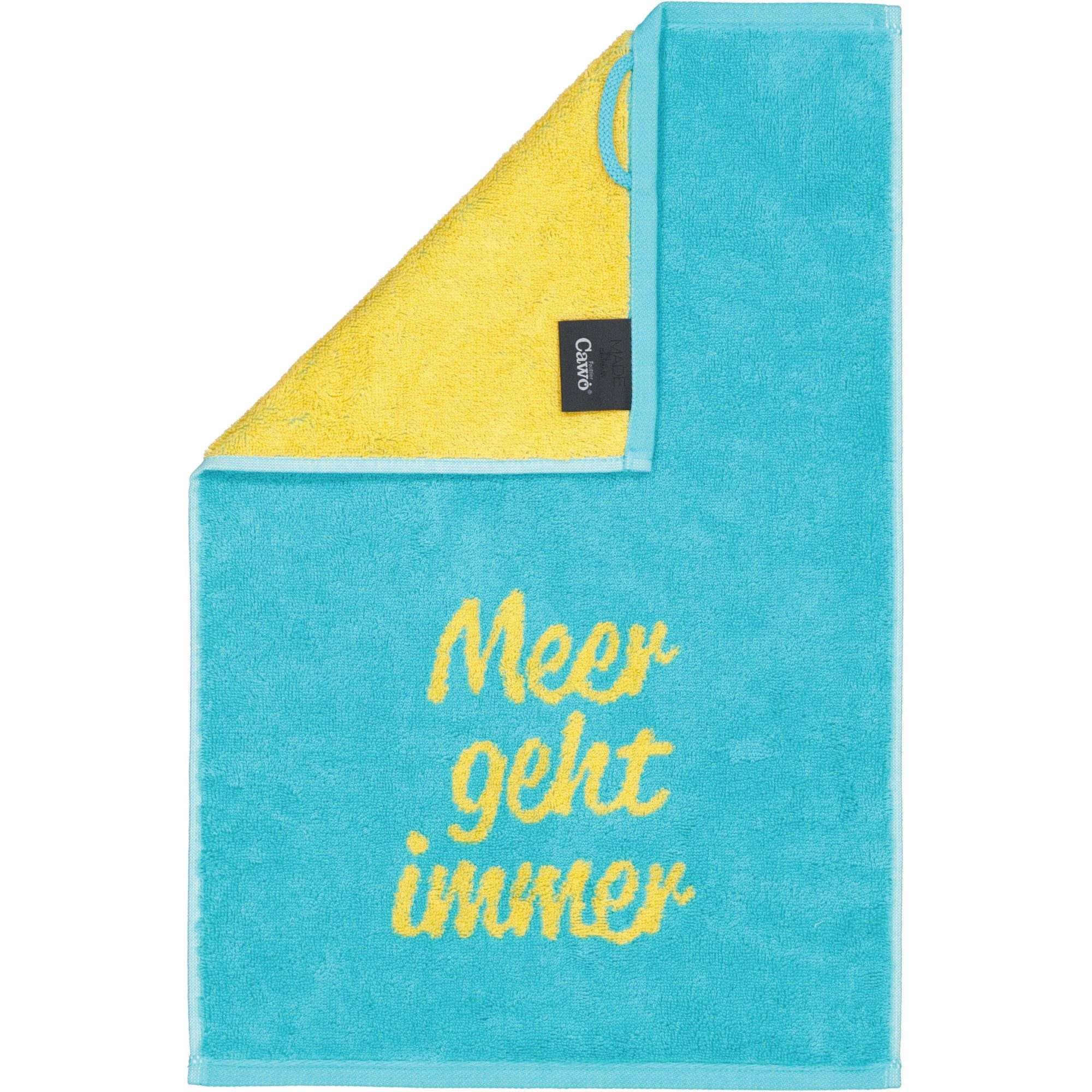 Cawö Handtücher Postcard Towels Edition 100, 100% Baumwolle (1-St)
