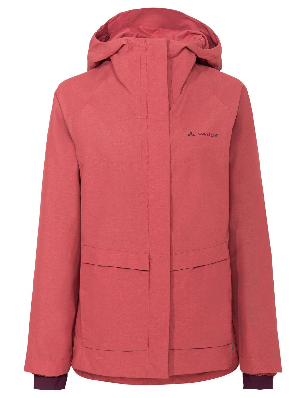 (1-St) kompensiert Rain Comyou Women's brick Jacket Outdoorjacke Klimaneutral Pro VAUDE