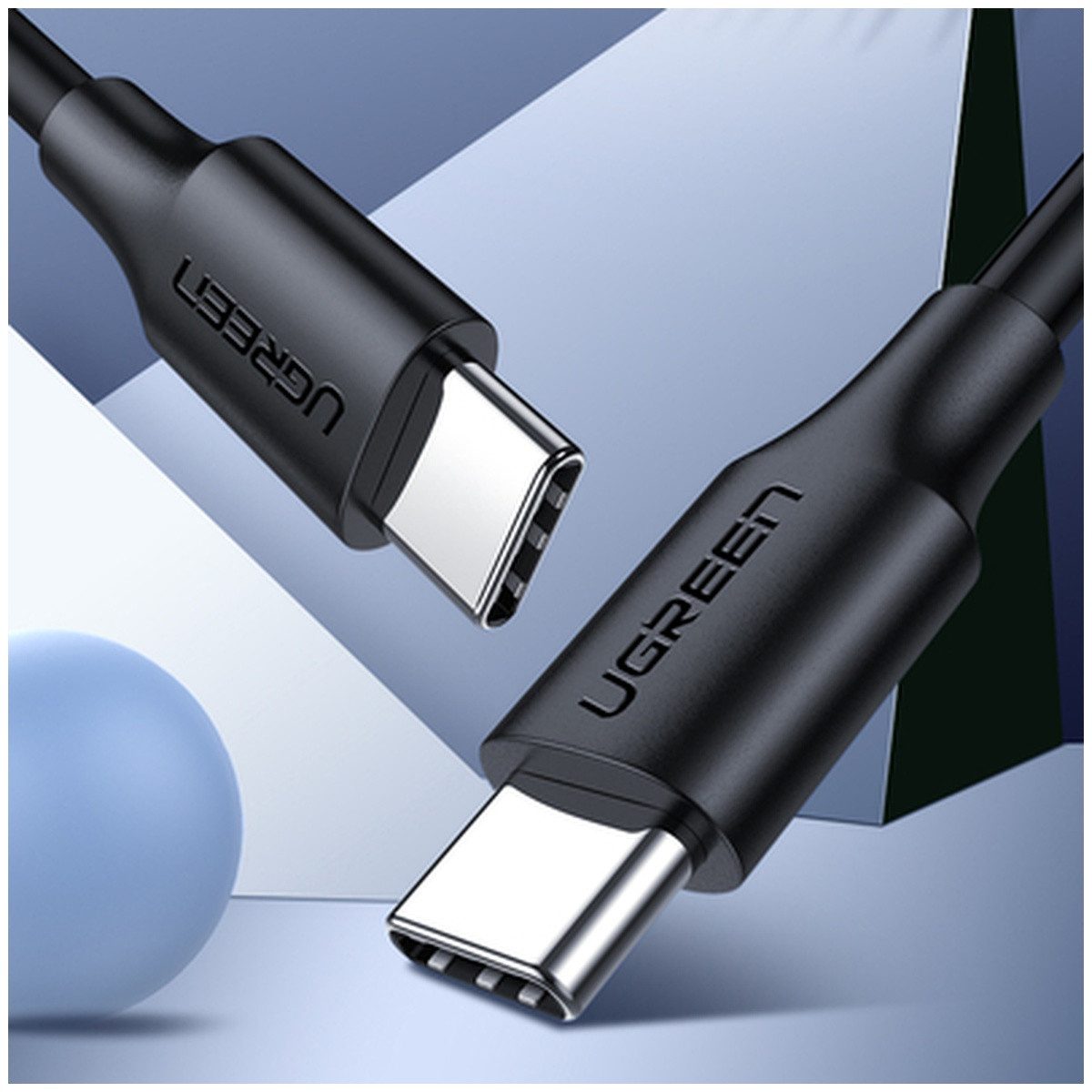 UGREEN Ugreen US286 USB-C USB-C PD QC 3A 480 Mbit s 2 m Kabel Smartphone-Ladegerät
