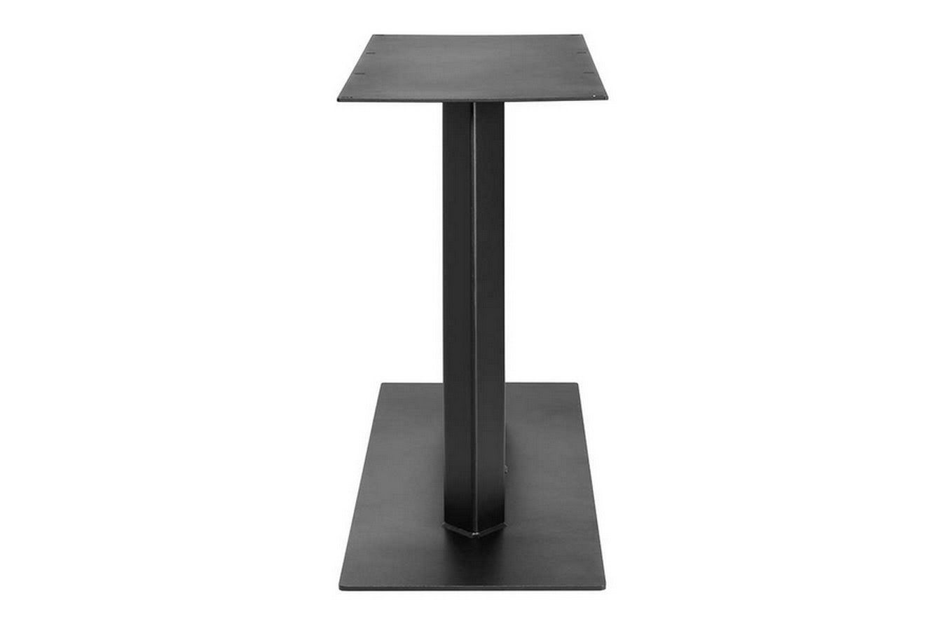 Tischgestell schwarz Tischhelden Stahl Arva Mittelfuss II Tischbein