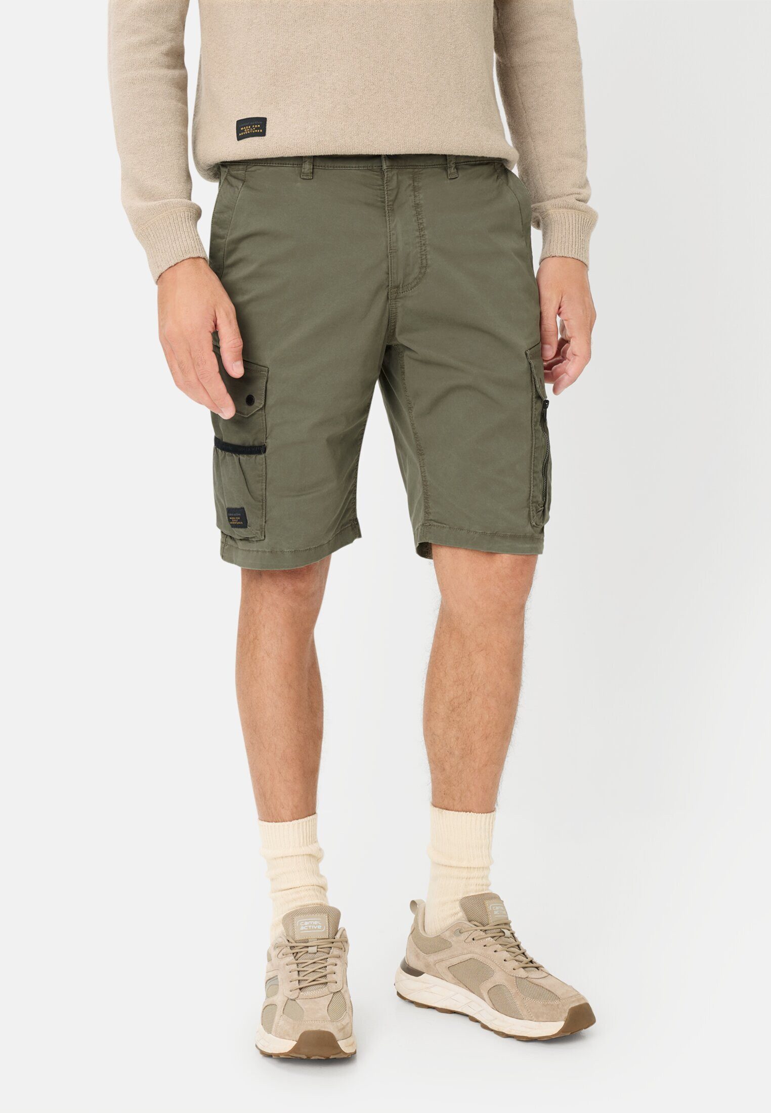 camel active Shorts mit Cargo-Taschen