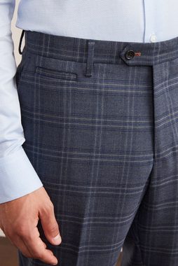 Next Anzughose Karierter Anzug mit Besatz: Hose (1-tlg)