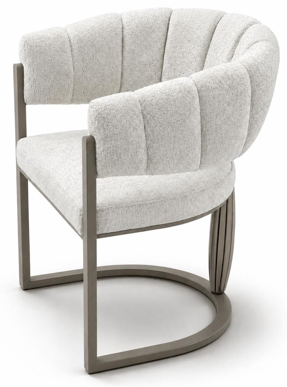 JVmoebel Esszimmerstuhl Stuhl Esszimmer Komfortabel Weiß Stilvoll Harmonisch Modern Stil