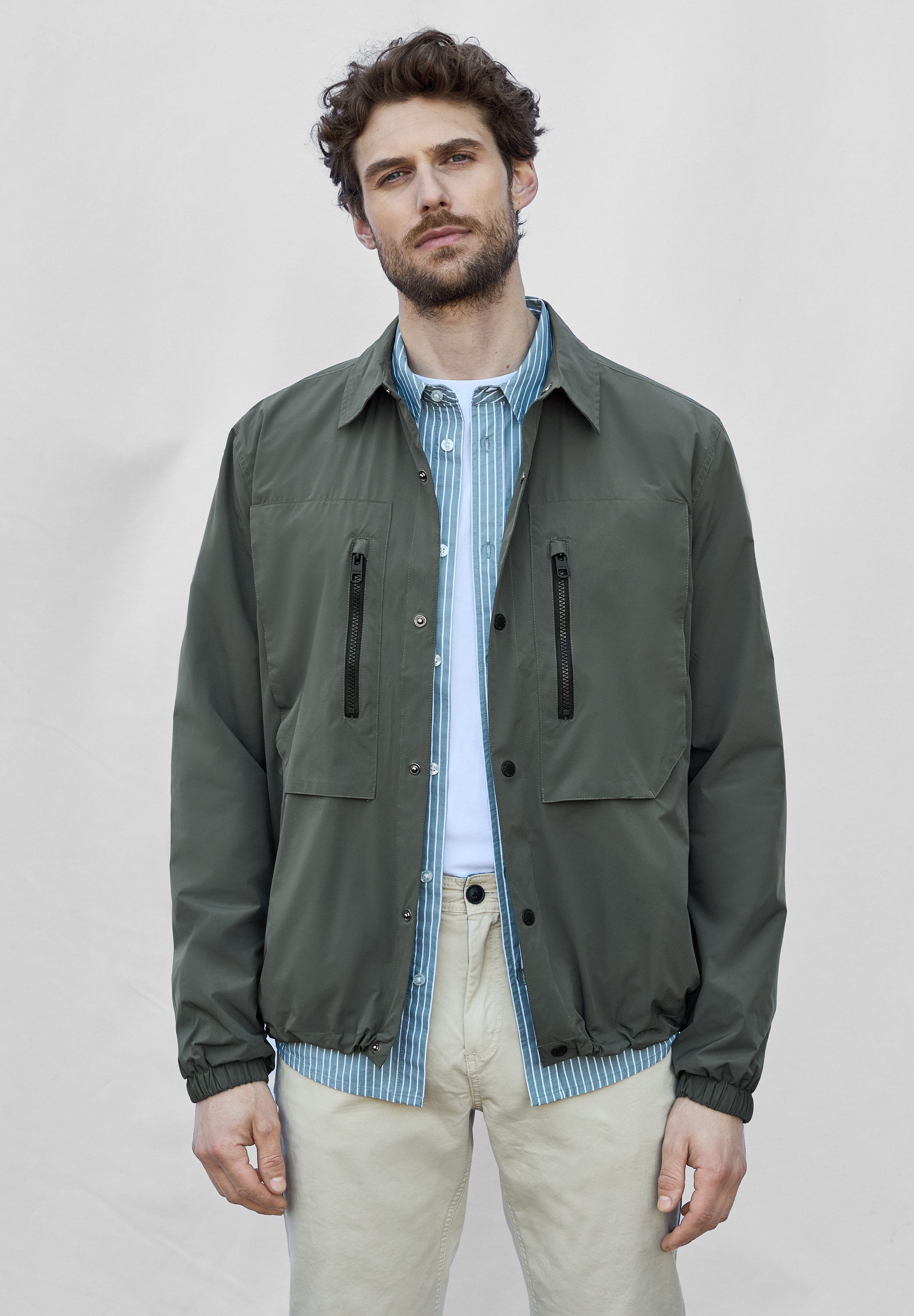 STREET ONE MEN Outdoorjacke mit Brusttaschen günstig online kaufen