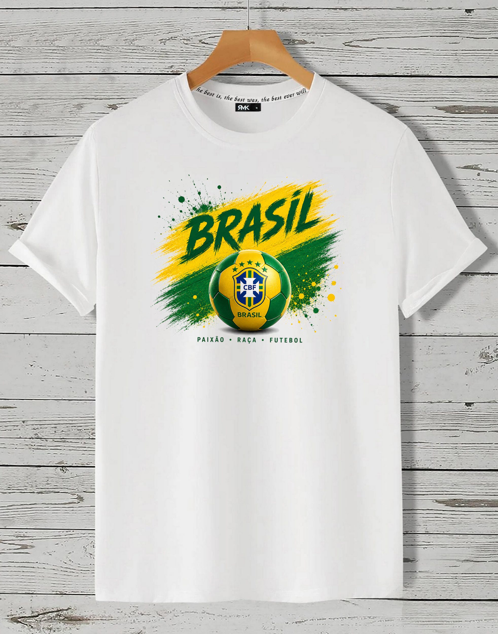 T-Shirt Herren Shirt Fußball WM Brasil