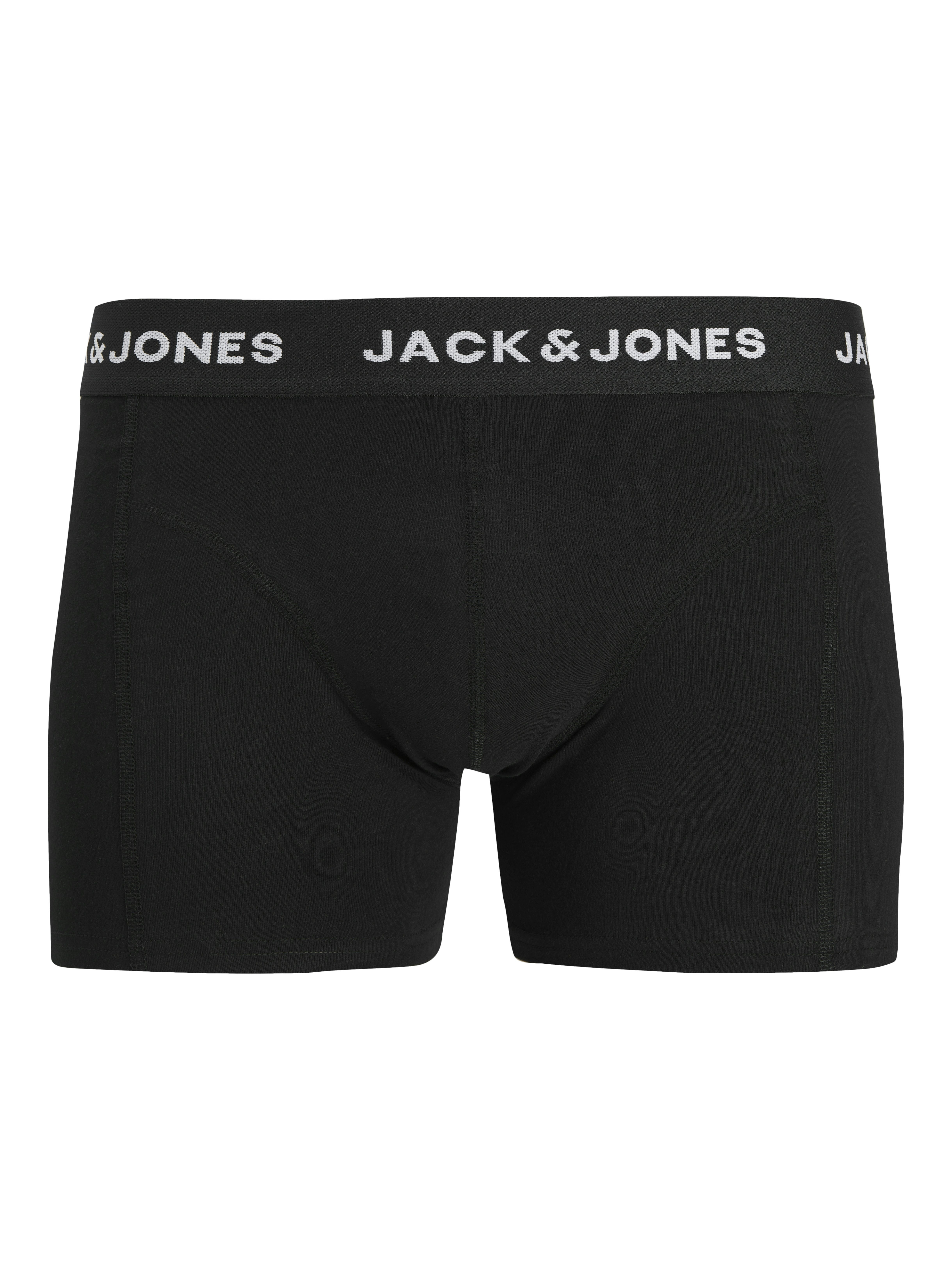 Jack & Jones Trunk JACJEREMIAH SOLID TRUNKS 3 PACK (Packung, 3-St) Baumwollmischung, elastischer Bund