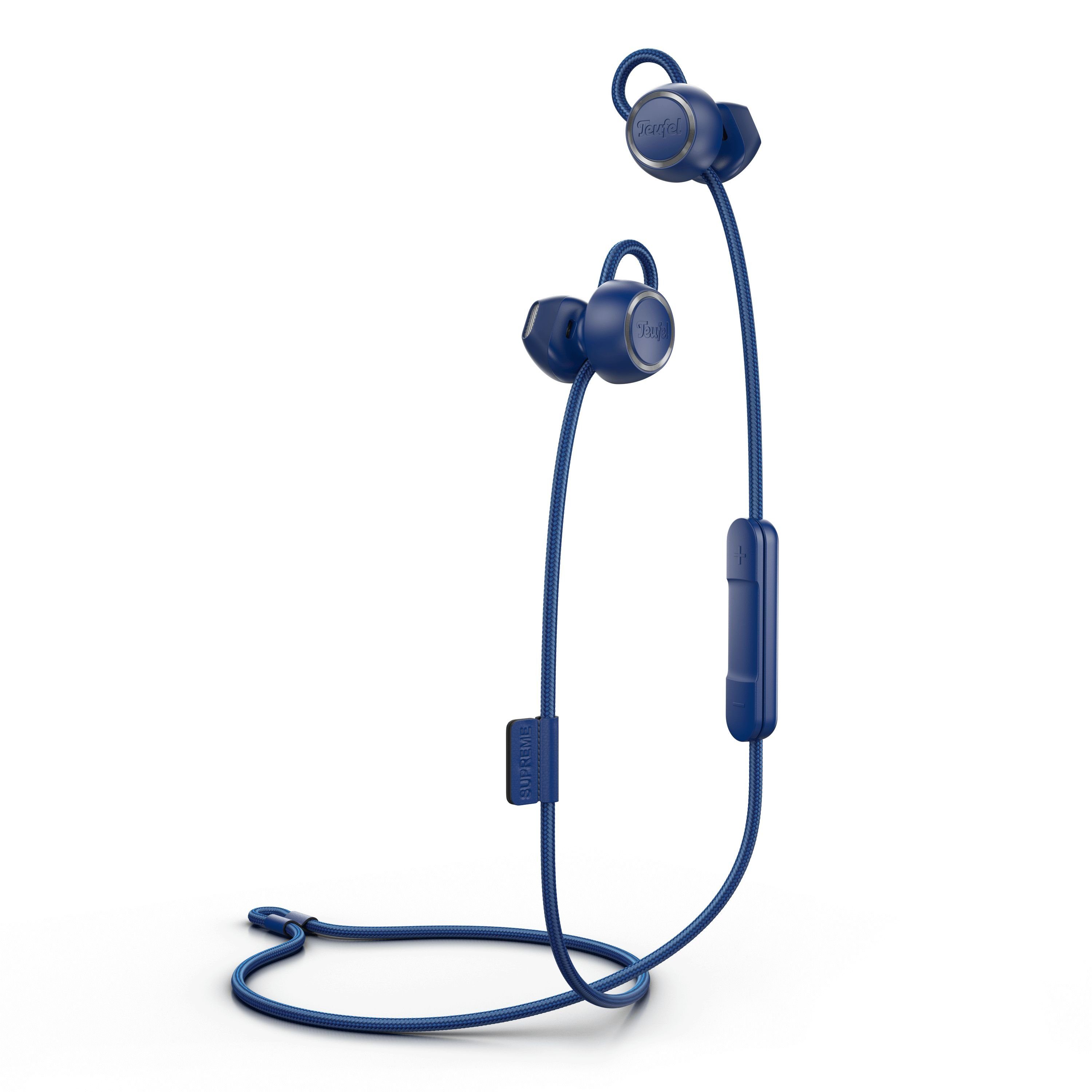 Teufel SUPREME IN Bluetooth-Kopfhörer (Freisprecheinrichtung mit Qualcomm, EQ, ShareMe- und weitere Einstellungen über die Teufel Headphones App möglich) Space Blue