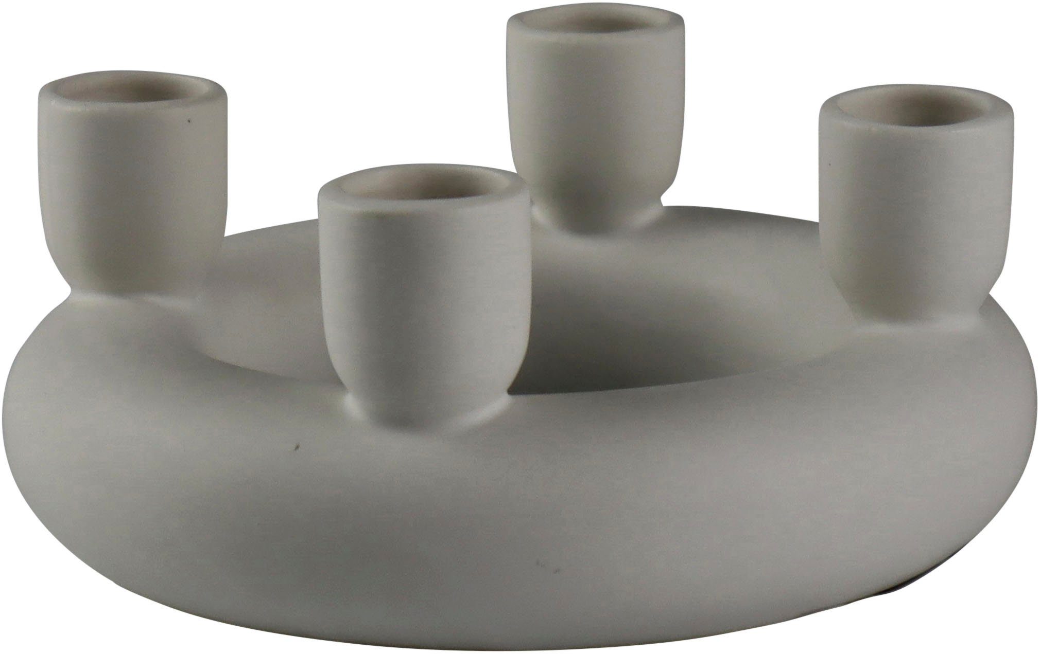 AM Design Adventsleuchter Weihnachtsdeko aus Porzellan (1 St), Stabkerzenha günstig online kaufen